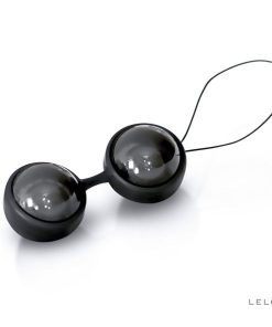 LELO LUNA BEADS ANALNE KROGLICE - ČRNE