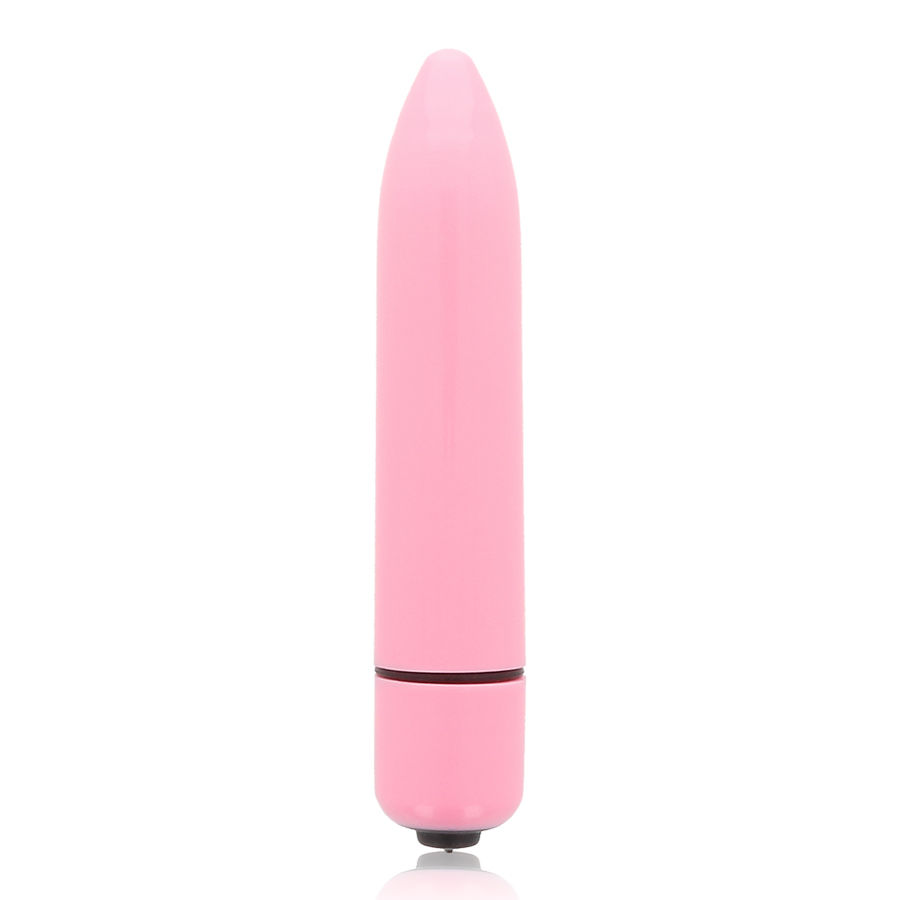 GLOSSY THIN VIBRATOR ROZA - slika 2
