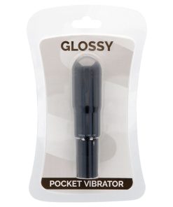 GLOSSY ŽEPNI VIBRATOR - ČRNI - slika 3