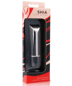 LIPS STYLE SHIA VIBRACIJSKA ŠMINKA - ČRNA/RDEČA - slika 2