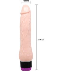 ADOUR CLUB REALISTIČEN VIBRATOR S ŠIROKO BAZO 22 CM - slika 3