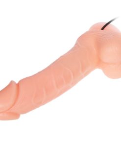 REALISTIČEN VIBRACIJSKI DILDO Z ROTACIJSKO FUNKCIJO 20 CM - slika 2