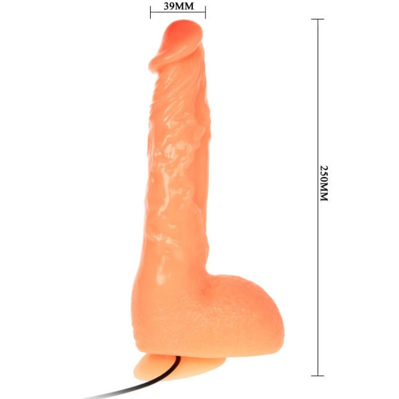 VIBRACIJSKI DILDO - MESNAT - slika 3
