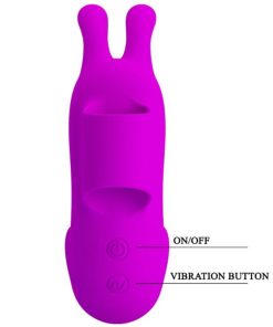 PRETTY LOVE SMART POLNILEN PRSTNI ZAJČJI VIBRATOR - slika 3