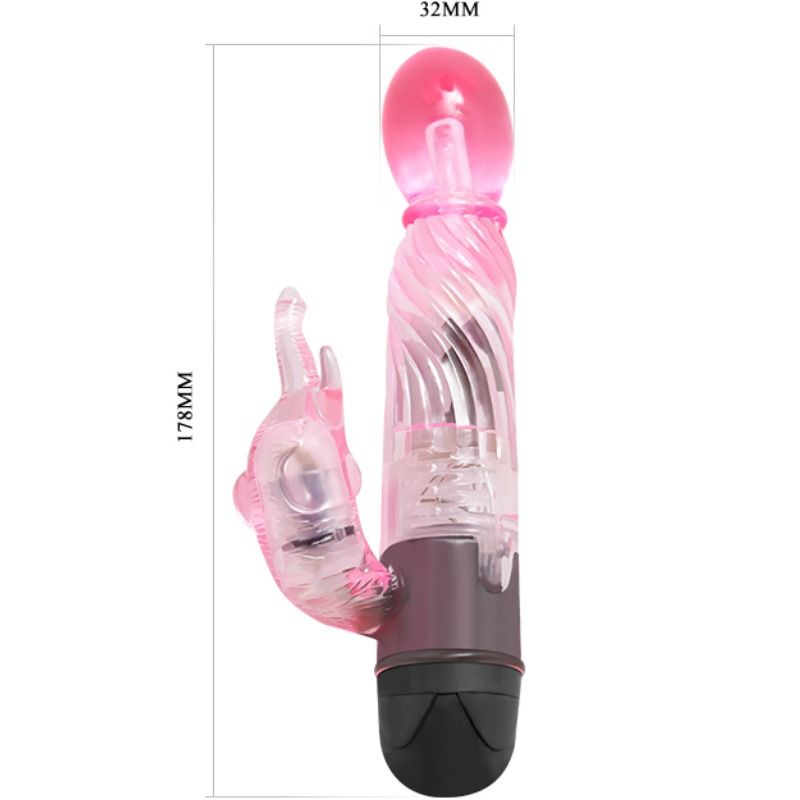 GIVE YOU A KIND OF LOVER VIBRATOR Z 10 NAČINI DELOVANJA - ROZA - slika 3