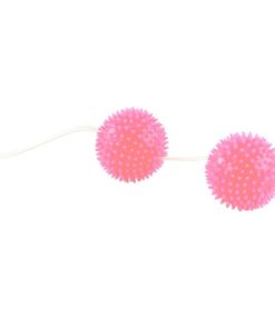 Alternative view of A DEEPLY PLEASURE SPIKY BALLS PINK 3.6 CM