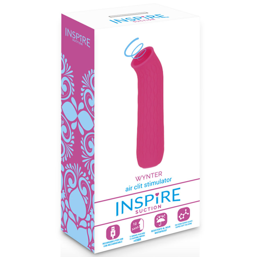 INSPIRE SUCTION WINTER VIBRATOR - ROZA - slika 3