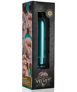 Alternative view of ROCKS-OFF TOUCH OF VELVET VIBRACIJSKI KROGLIČNI VIBRATOR - PEACOCK PETALS