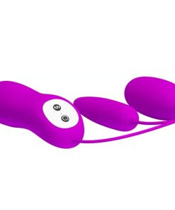 Alternative view of PRETTY LOVE IRMA DOUBLE VIBRATING EGG