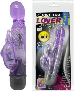 Alternative view of GIVE YOU A KIND OF LOVER VIBRATOR Z 10 NAČINI DELOVANJA - VIJOLIČEN
