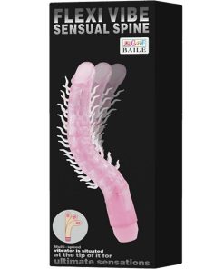 Alternative view of FLEXI VIBE SENSUAL VIBRATOR Z UPOGIBLJIVO HRBTENICO 23,5 CM - VIJOLIČEN