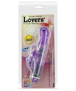 Alternative view of BAILE VIBRATORS VIBRATOR S STIMULATORJEM KLITORISA Z VEČ HITROSTMI - VIJOLIČEN