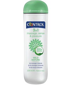 CONTROL WILD NARAVNI MASAŽNI GEL 3 V 1 - 200 ML