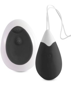 INTENSE JAN VIBRATING EGG REMOTE DEEP BLACK - slika 3
