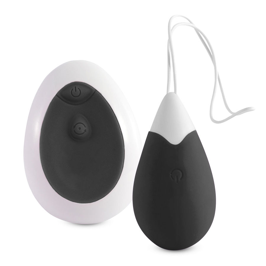 INTENSE JAN VIBRATING EGG REMOTE DEEP BLACK - slika 3
