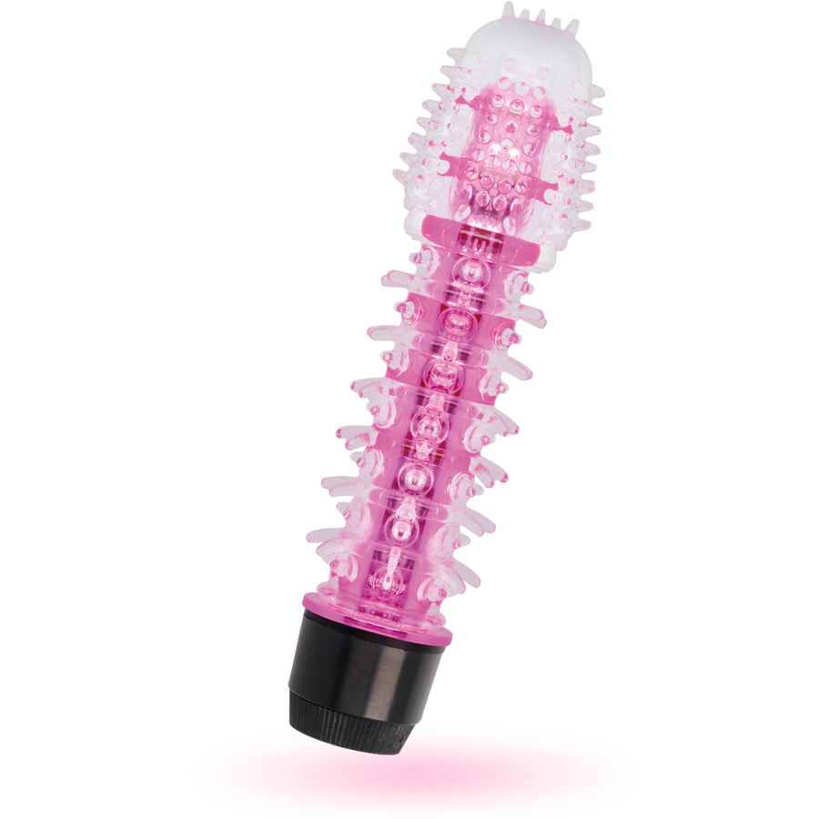 GLOSSY AXEL VIBRATOR - ROZA - slika 3