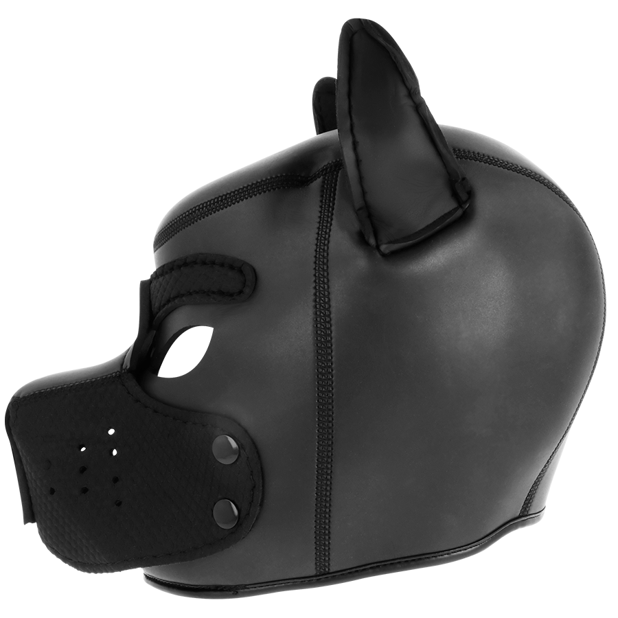 DARKNESS NEOPRENE DOG HOOD WITH REMOVABLE MUZZLE M - slika 2
