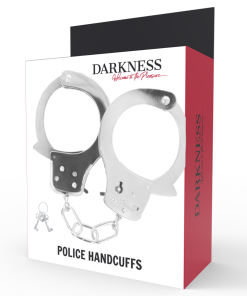 DARKNESS METAL PLEASURE HANDCUFFS - slika 3