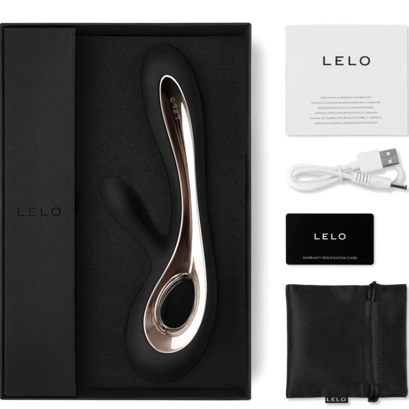 LELO SORAYA 2 STIMULATOR - ČRNI - slika 2