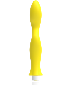 G-SPOT GAVYN VIBRATOR ZA G-TOČKO - RUMEN - slika 3