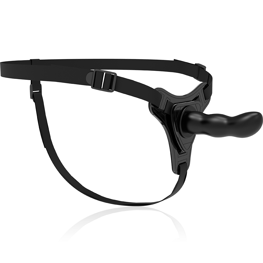 FETISH SUBMISSIVE POSTROJ S SILIKONSKIM REALISTIČNIM DILDOM ZA G-TOČKO 16 CM - ČRNI - slika 3