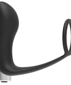 ADDICTED TOYS POLNILNI PROTETIČNI VIBRATOR - ČRNI - slika 3
