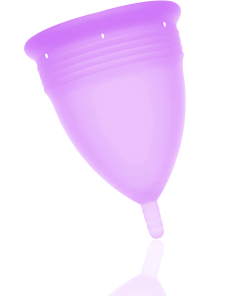 Alternative view of STERCUP MENSTRUAL CUP SIZE S PURPLE COLOR FDA SILICONE