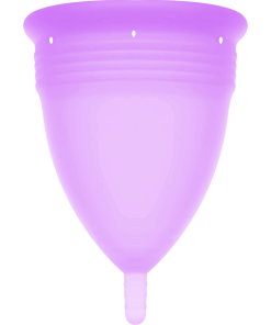 STERCUP MENSTRUAL CUP SIZE S PURPLE COLOR FDA SILICONE - slika 3