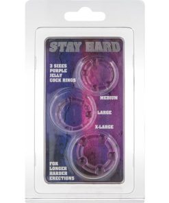SEVENCREATIONS OBROČEK ZA PENIS STAY HARD - VIJOLIČEN