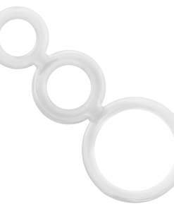 Alternative view of ADDICTED TOYS KOMPLET OBROČKOV ZA PENIS - PROZORNI