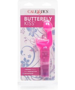 KISS STIMULATOR V OBLIKI METULJA BUTTERFLY KISS - ROZA - slika 3