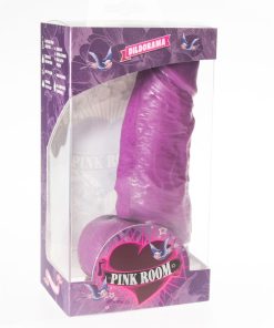 Alternative view of PINK ROOM DAYAN REALISTIČEN DILDO - VIJOLIČEN 17 CM