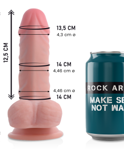 ROCKARMY DUAL DENSITY DILDO - PANZER 17 CM