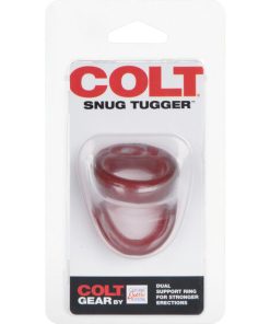 COLT SNUG TUGGER OBROČEK ZA PENIS IN TESTISE - RDEČ - slika 2