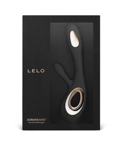 LELO SORAYA WAVE ZAJČJI MASAŽNI VIBRATOR - ČRNI - slika 3
