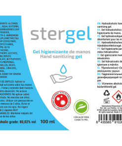 STERGEL HIDROALKOHOLNO RAZKUŽILO COVID-19 100 ML - slika 3