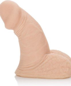 CALEX SILIKONSKI PENIS 12,75 CM - MESNAT - slika 3
