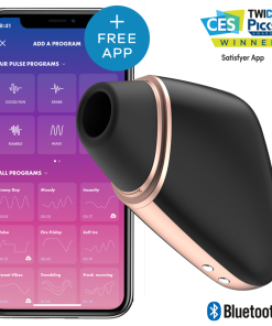 SATISFYER CONNECT - LJUBEZENSKI TRIKOTNIK - ČRNI