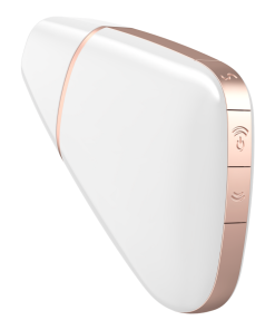 Alternative view of SATISFYER CONNECT - LJUBEZENSKI TRIKOTNIK - BELA / ZLATA