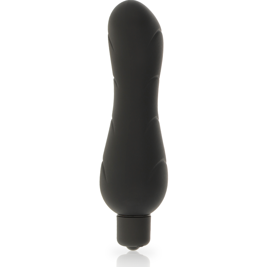 DOLCE VITA SILIKONSKI DILDO ZA G-TOČKO - ČRNI - slika 3
