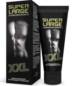 SUPER LARGE XXL MASAŽNA IN ELASTIFIKACIJSKA KREMA ZA PENIS 75 ML