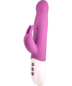SEVENCREATIONS VIBRATOR Z VRTEČIM ZAJČKOM - EVFORIČNO VIJOLIČNA