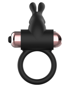 Alternative view of COQUETTE CHIC DESIRE OBROČEK ZA PENIS Z VIBRATORJEM ČRNA/ZLATA