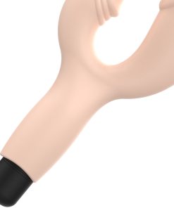 OHMAMA KLASIČNI ZAJČJI VIBRATOR BOŽIČNA IZDAJA - MESNAT - slika 3