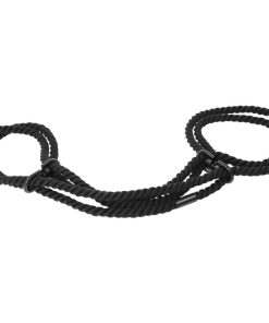 DARKNESS 100% COTTON WRIST OR ANKLE COTTON CUFFS BLACK - slika 3