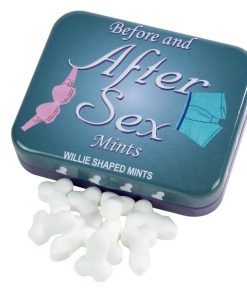 BEFORE AND AFTER SEX WILLIE SHAPED MINTS