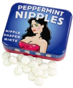 Alternative view of PEPERMINT NIPPLES - NIPPLE SHAPED MINTS