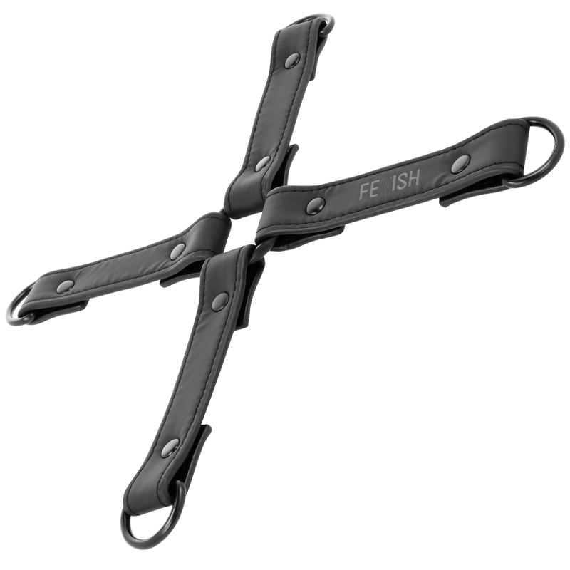 FETISH SUBMISSIVE HOG TIE VEGAN LEATHER - slika 2