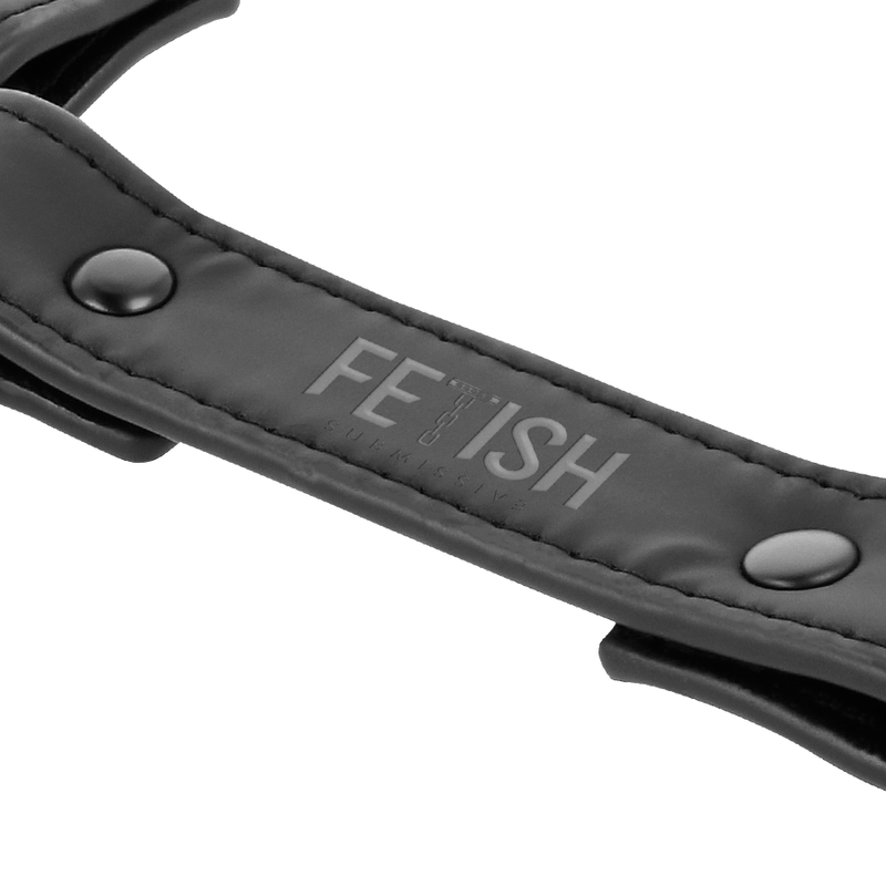 FETISH SUBMISSIVE HOG TIE VEGAN LEATHER - slika 3