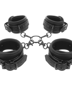FETISH SUBMISSIVE HOGTIE AND CUFF SET